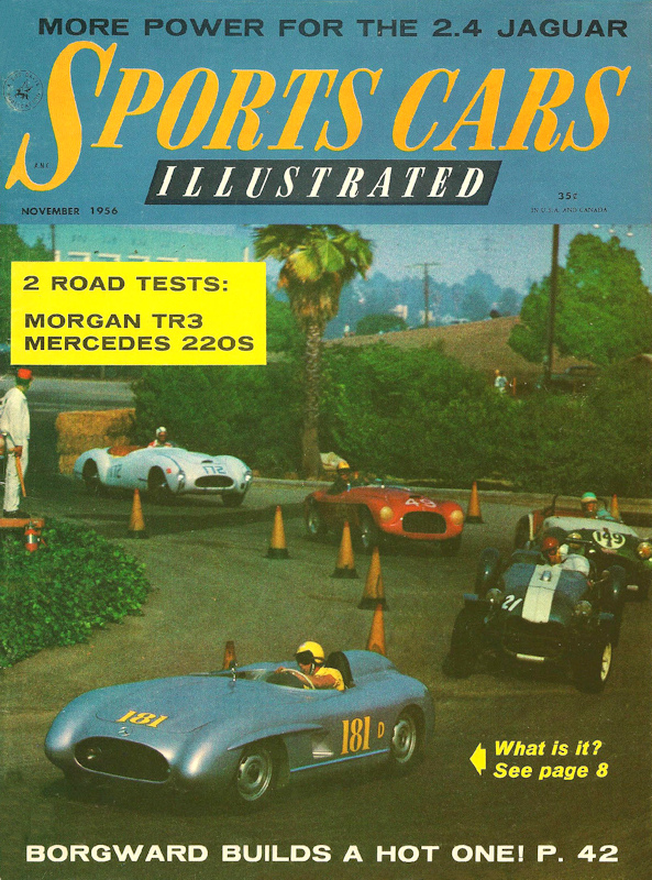 Sports Cars Illustrated Nov November 1956 