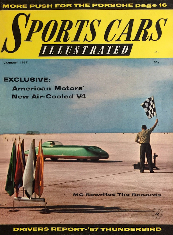 Sports Cars Illustrated Jan January 1957 