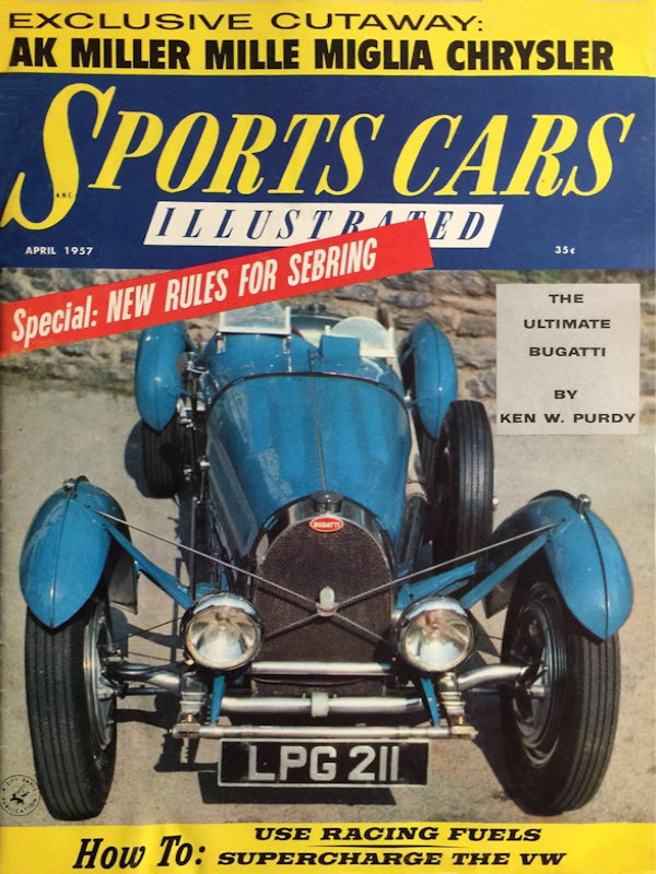 Sports Cars Illustrated Apr April 1957 