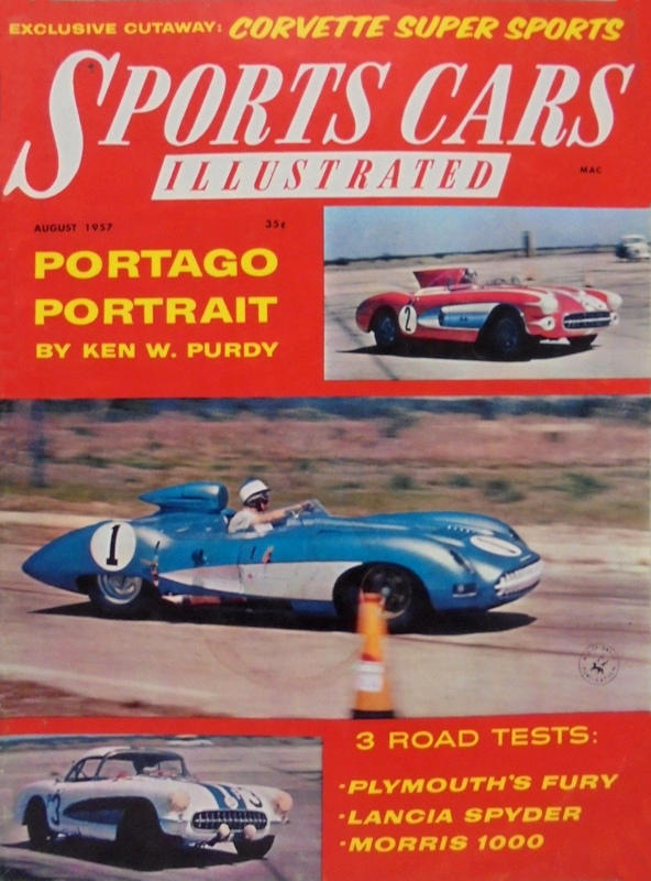 Sports Cars Illustrated Aug August 1957 