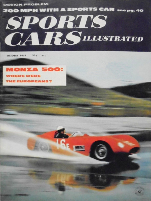 Sports Cars Illustrated Oct October 1957 
