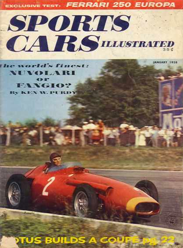 Sports Cars Illustrated Jan January 1958 