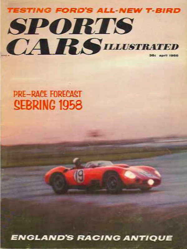 Sports Cars Illustrated Apr April 1958 