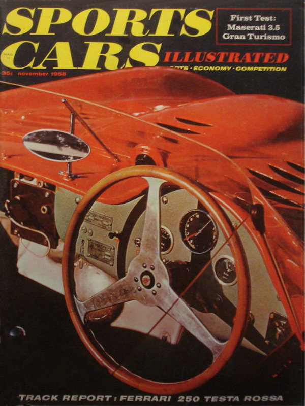 Sports Cars Illustrated Nov November 1958 
