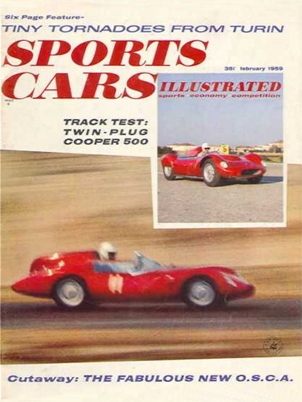 Sports Cars Illustrated Feb February 1959 