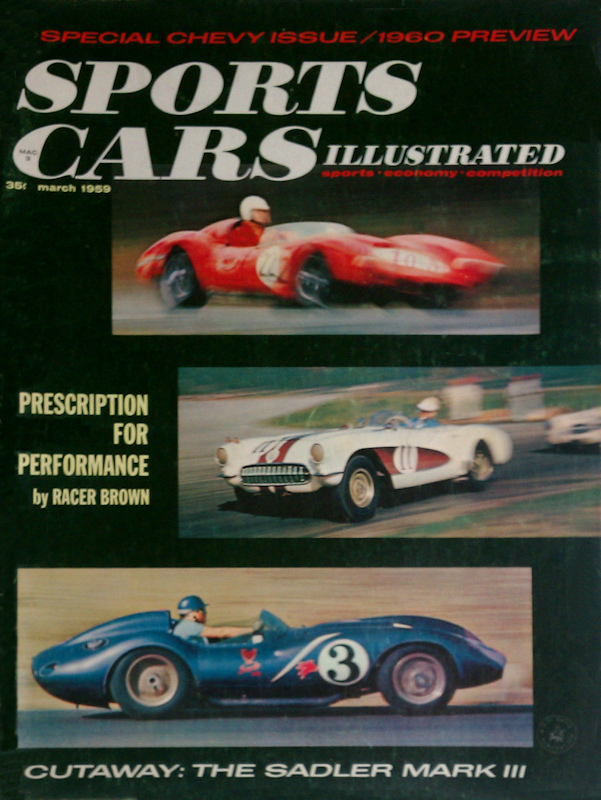 Sports Cars Illustrated Mar March 1959 