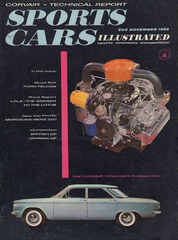 Sports Cars Illustrated Nov November 1959 