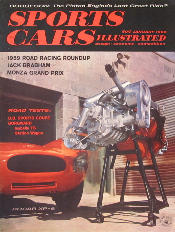 Sports Cars Illustrated Jan January 1960 