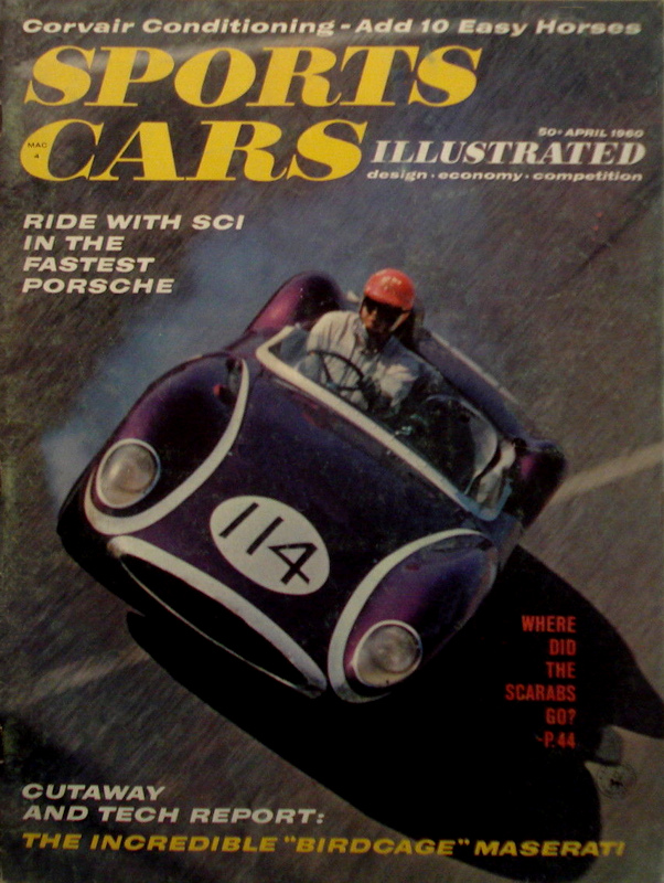 Sports Cars Illustrated Apr April 1960 