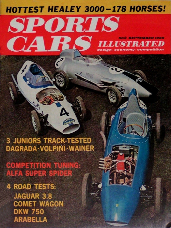 Sports Cars Illustrated Sept September 1960 