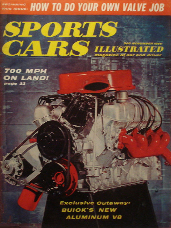 Sports Cars Illustrated Nov November 1960 