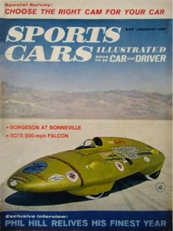 Sports Cars Illustrated Jan January 1961