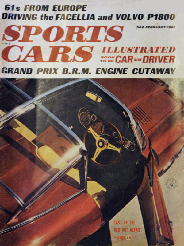 Sports Cars Illustrated Feb February 1961 