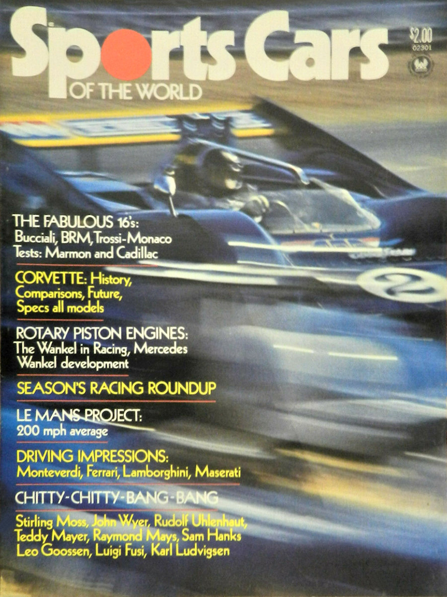 1972 Sports Cars of the World