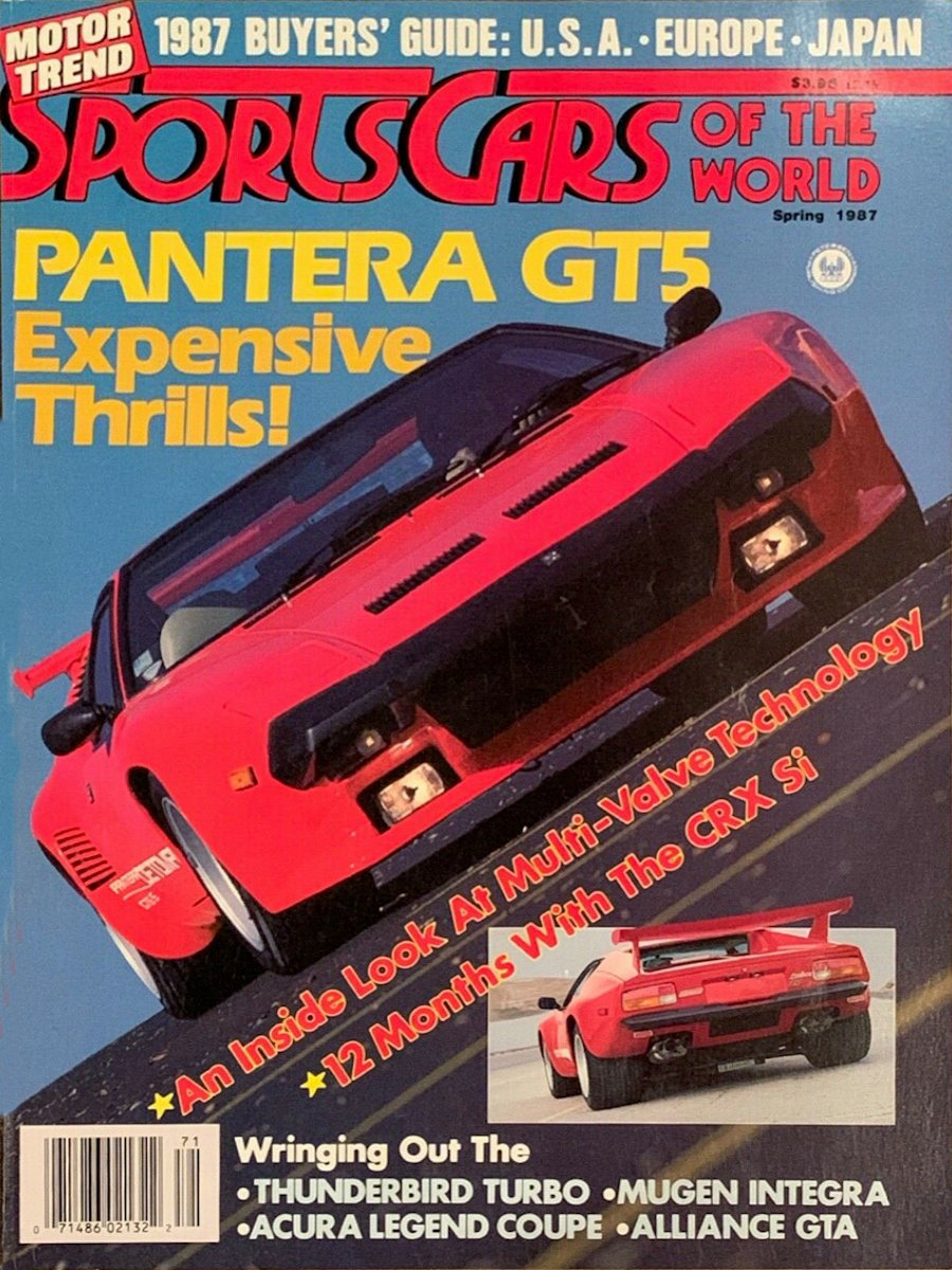 Spring 1987 Sports Cars of the World