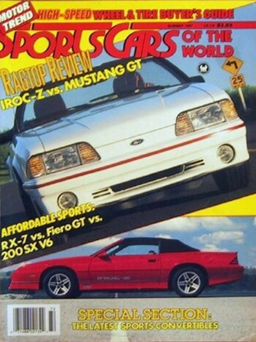 Summer 1987 Sports Cars of the World