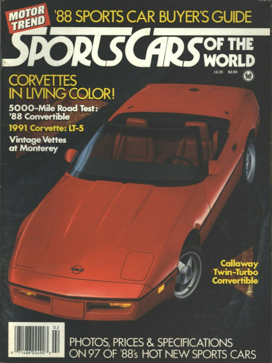 1988 Sports Cars of the World
