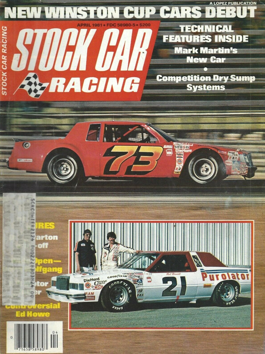 Stock Car Racing Apr April 1981 