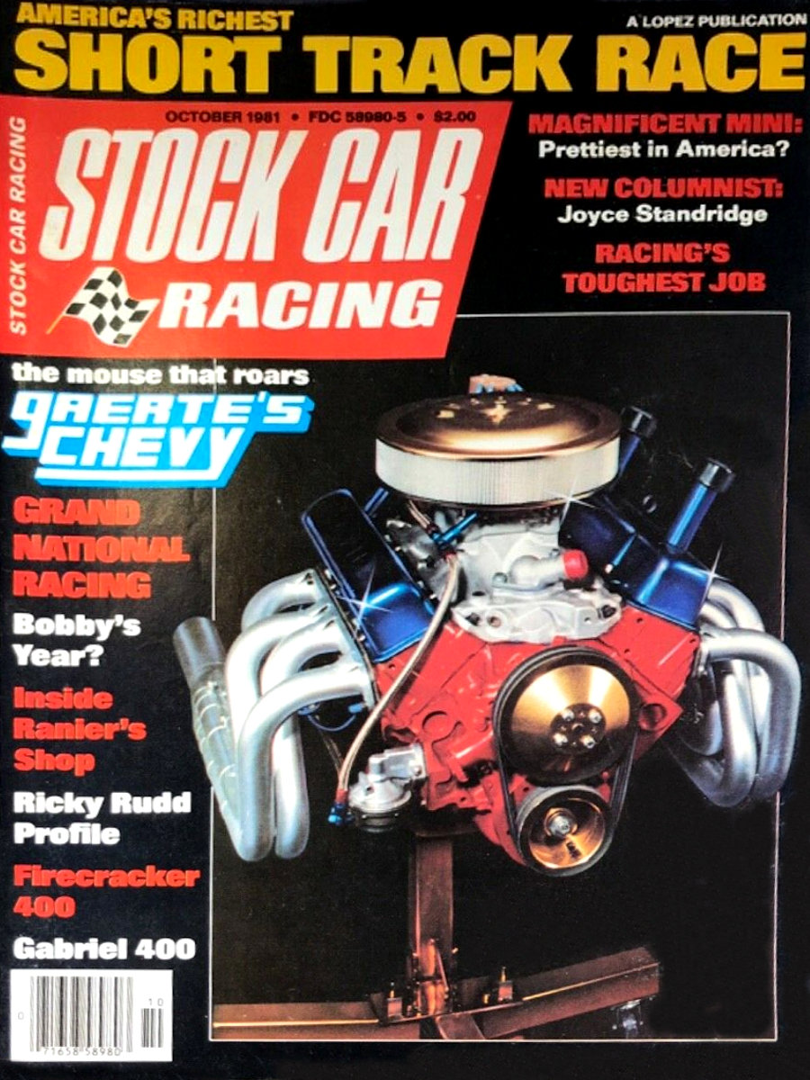 Stock Car Racing Oct October 1981 