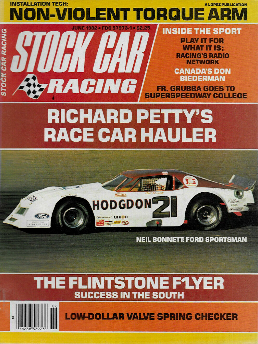 Stock Car Racing June 1982 