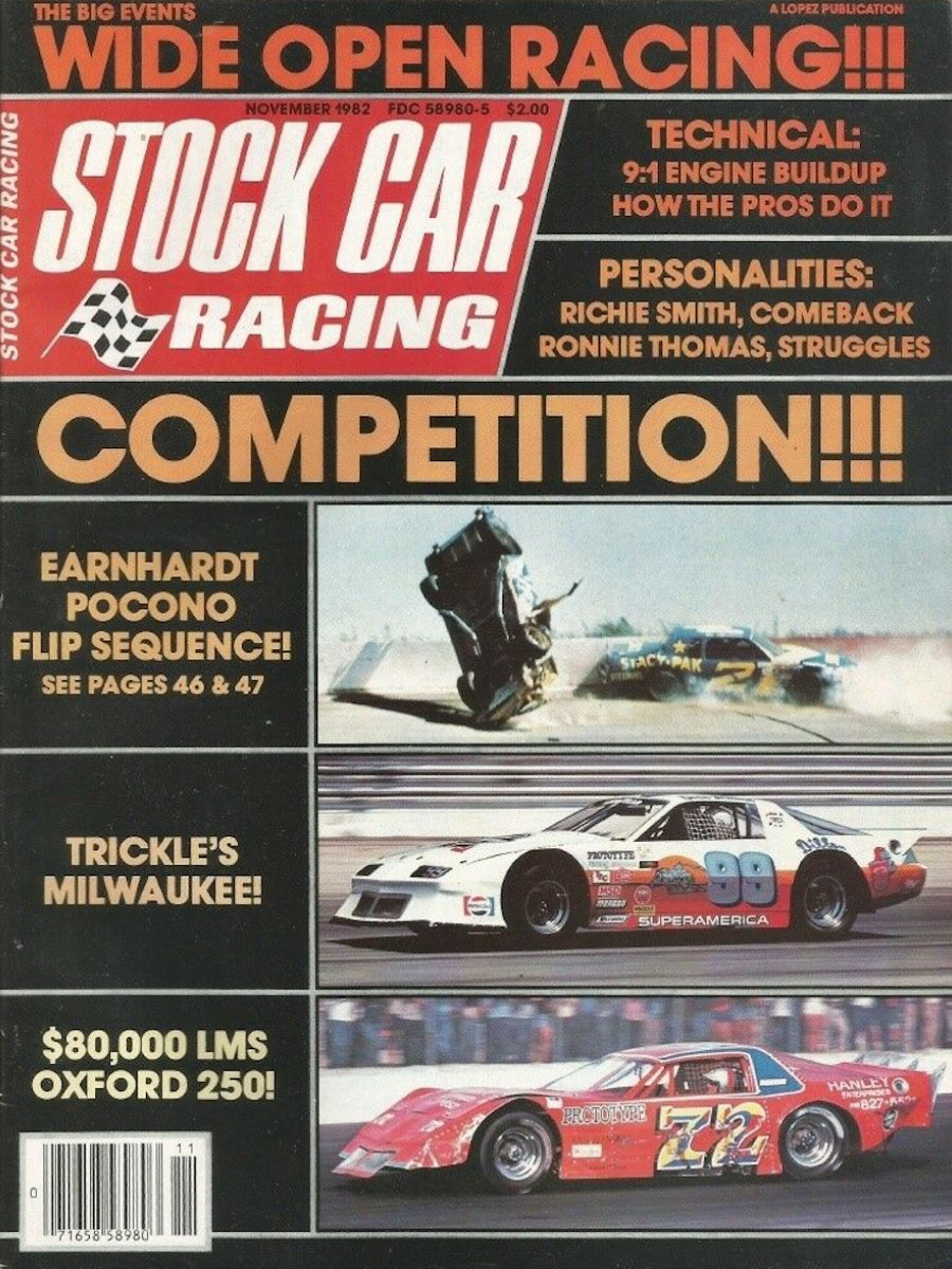 Stock Car Racing Nov November 1982 