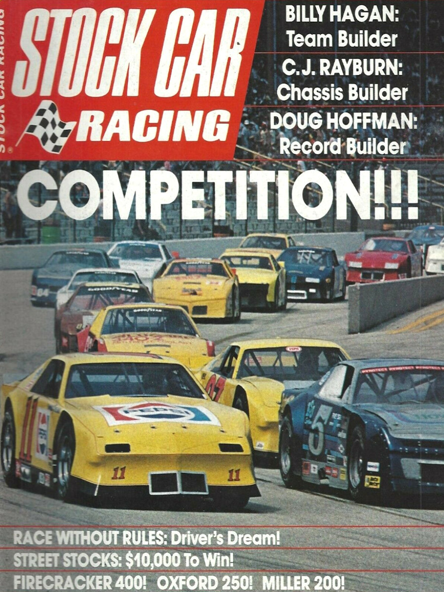 Stock Car Racing Nov November 1983 