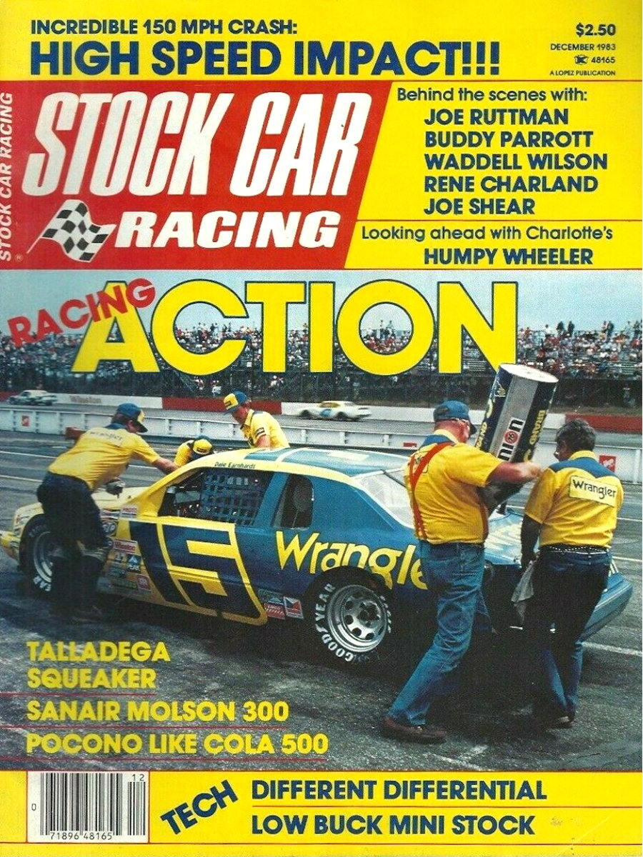 Stock Car Racing Dec December 1983 