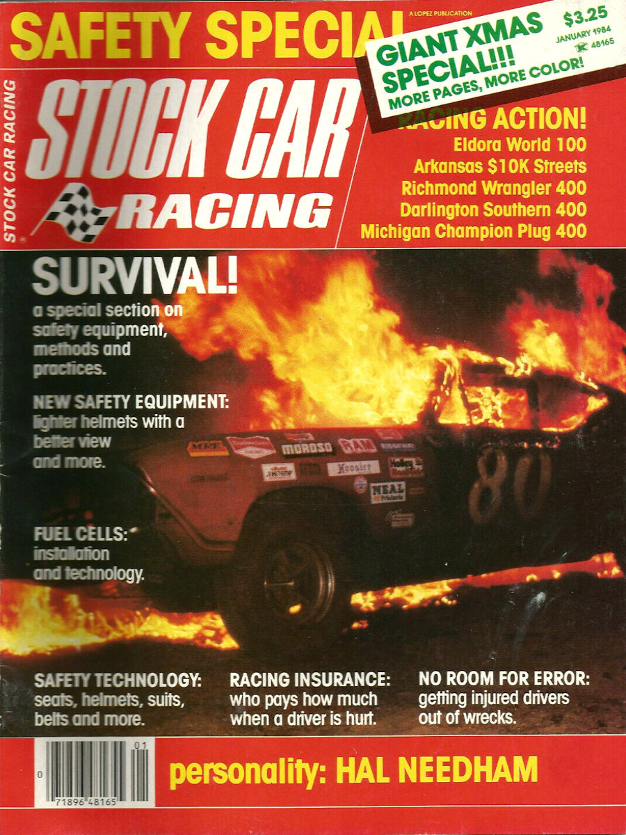 Stock Car Racing Jan January 1984 