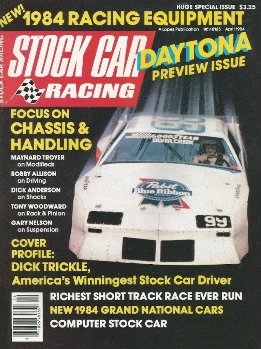 Stock Car Racing Apr April 1984 