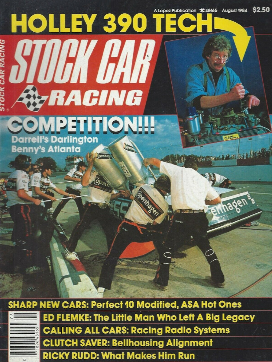 Stock Car Racing Aug August 1984