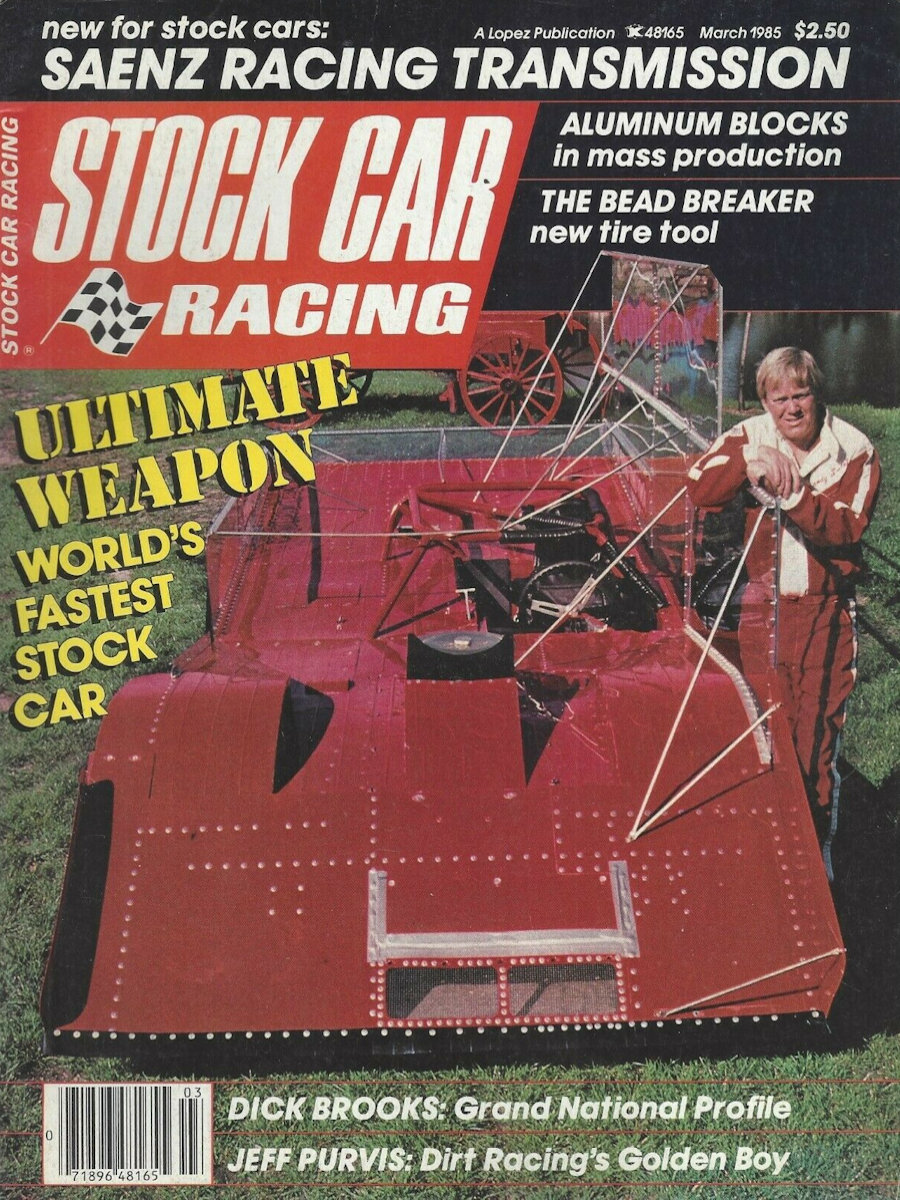 Stock Car Racing Mar March 1985 