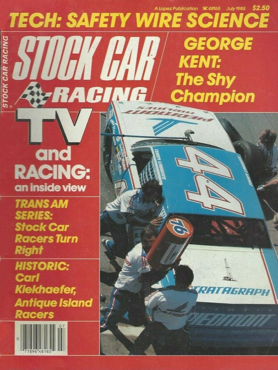Stock Car Racing July 1985 