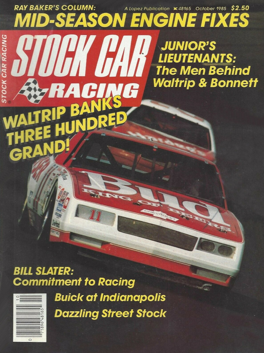 Stock Car Racing Oct October 1985 