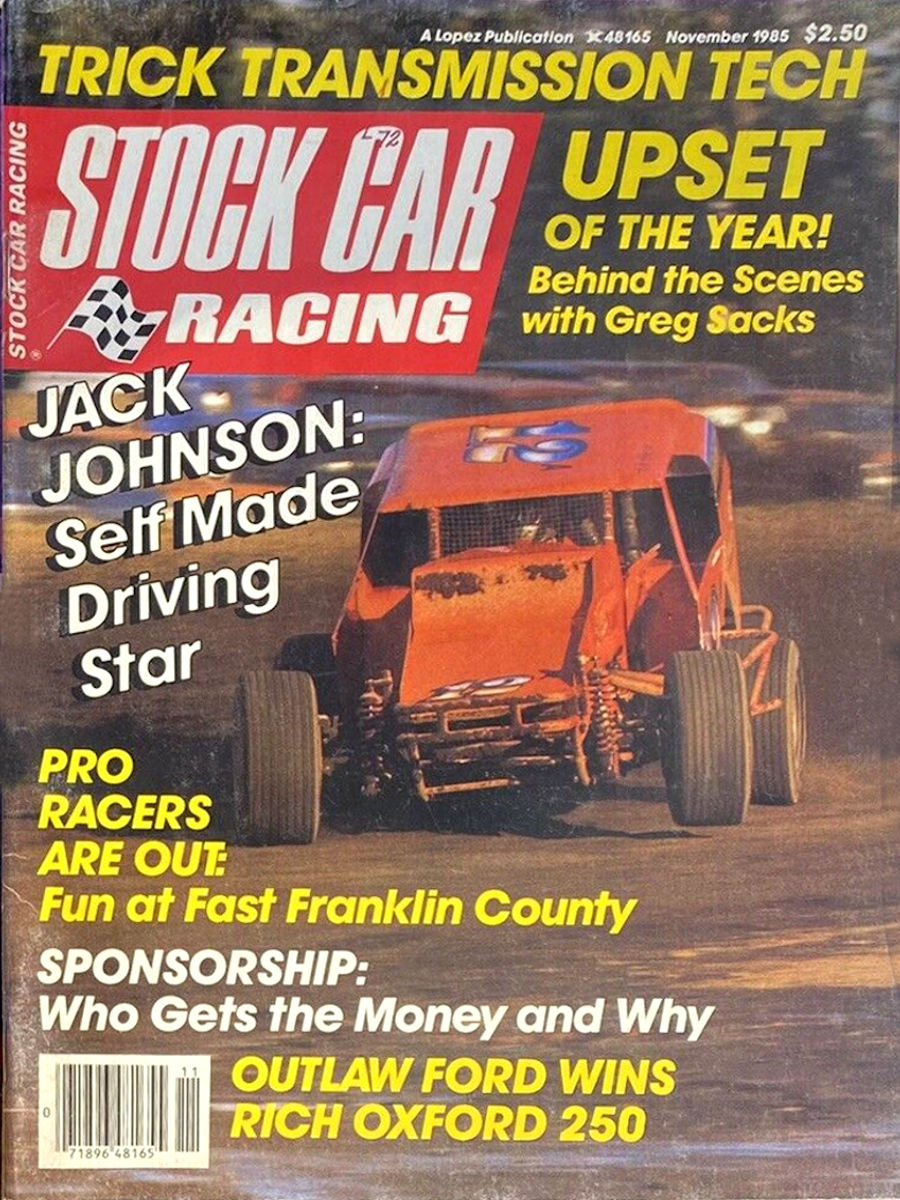 Stock Car Racing Nov November 1985 