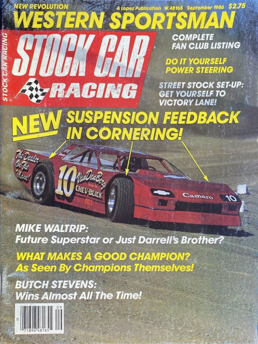 Stock Car Racing September 1986 