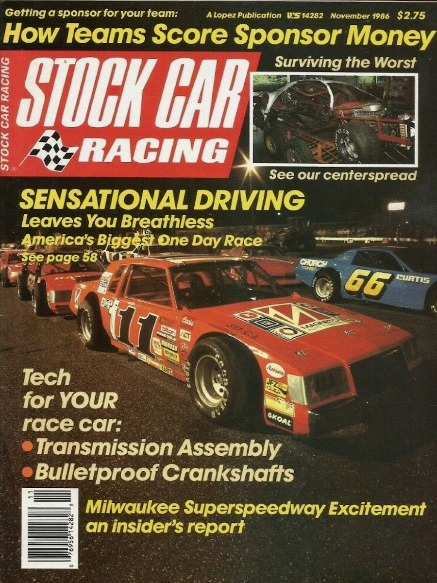 Stock Car Racing November 1986 