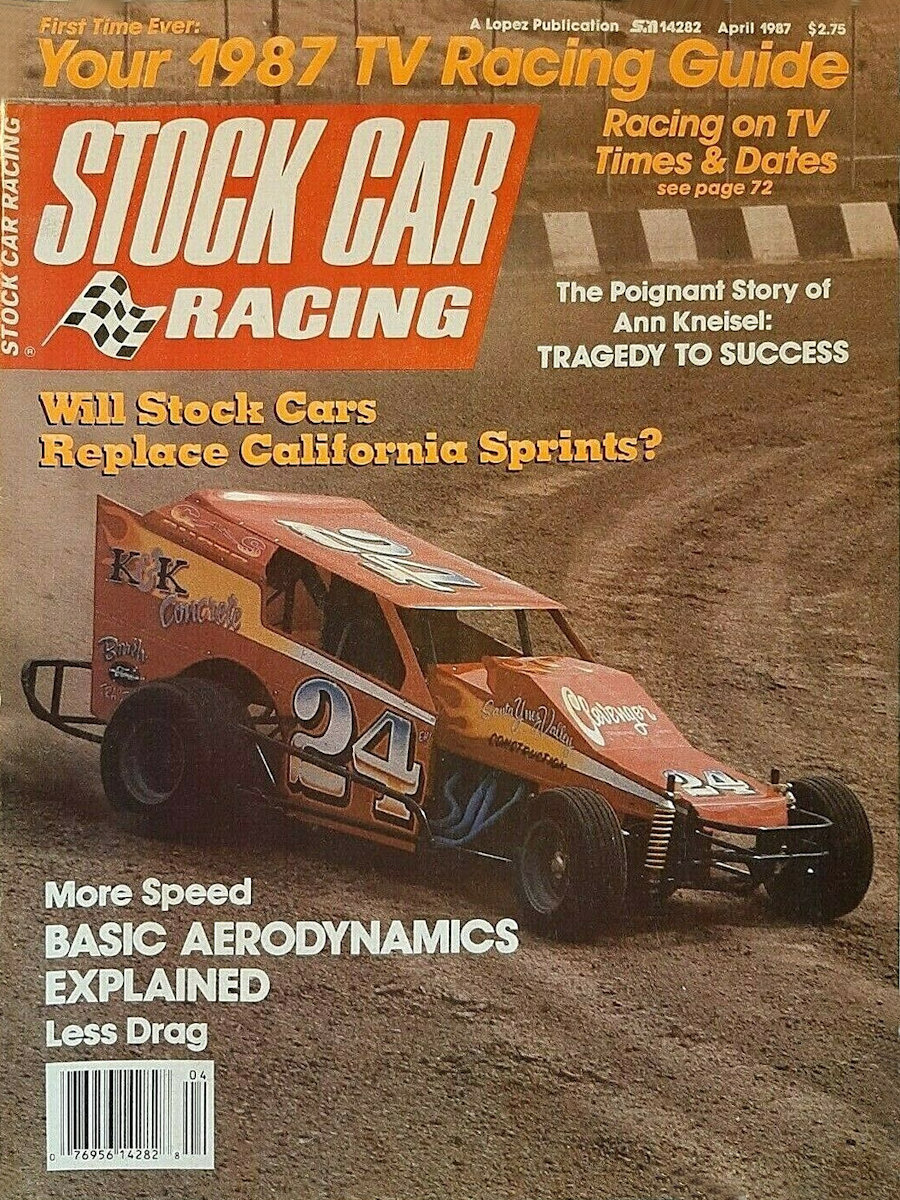 Stock Car Racing April 1987 