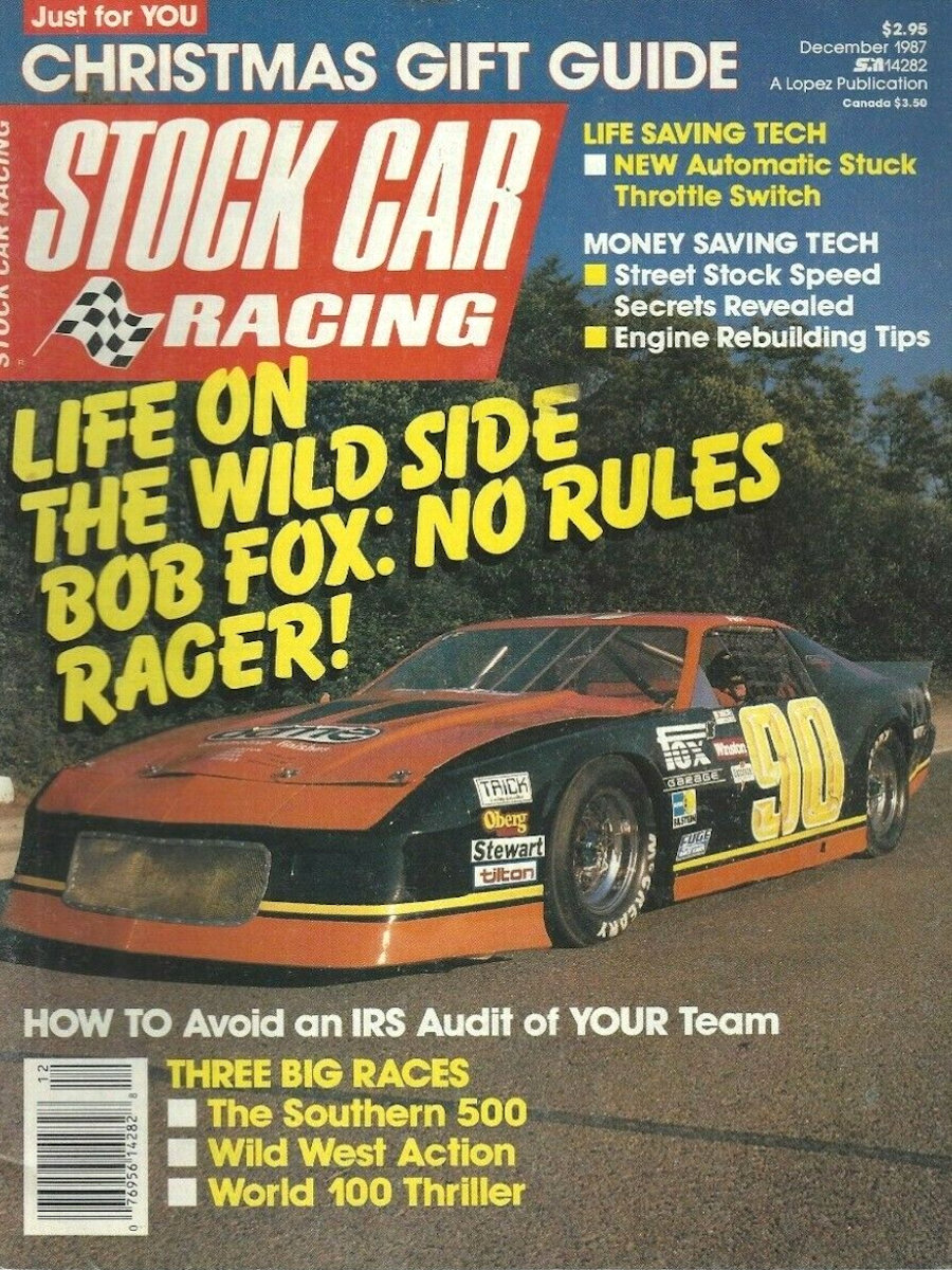 Stock Car Racing December 1987 