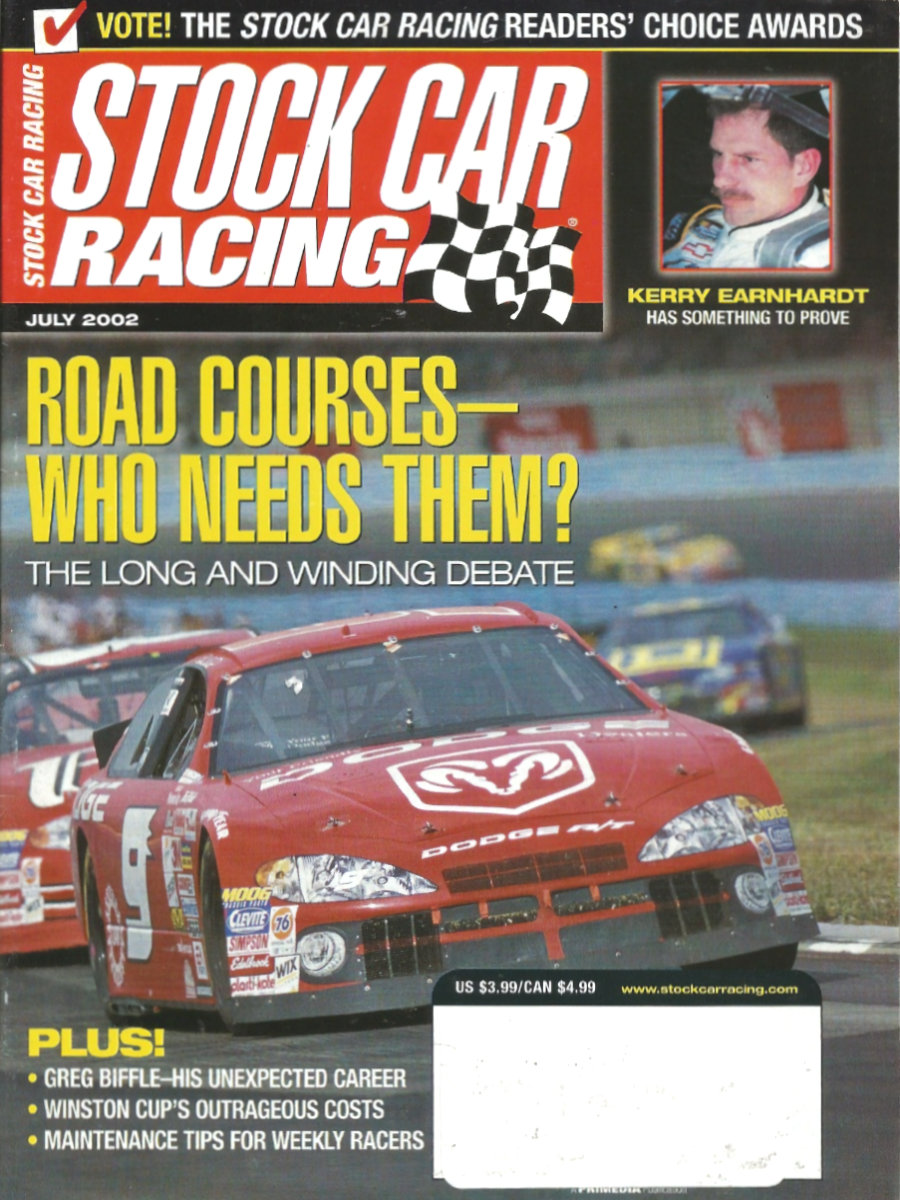 Stock Car Racing July 2002