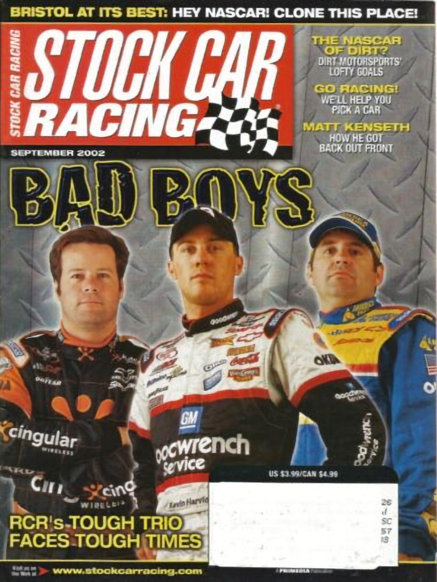 Stock Car Racing September Sept 2002