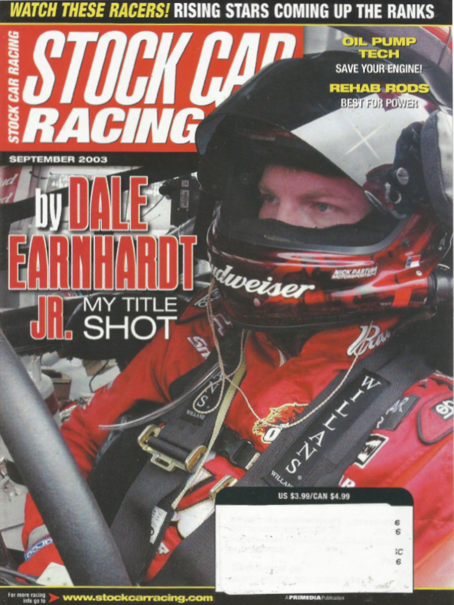 Stock Car Racing September Sept 2003