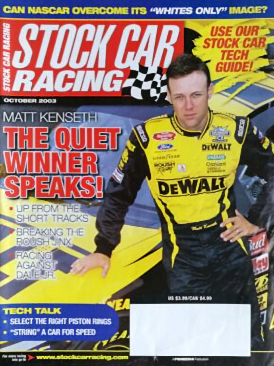 Stock Car Racing October Oct 2003
