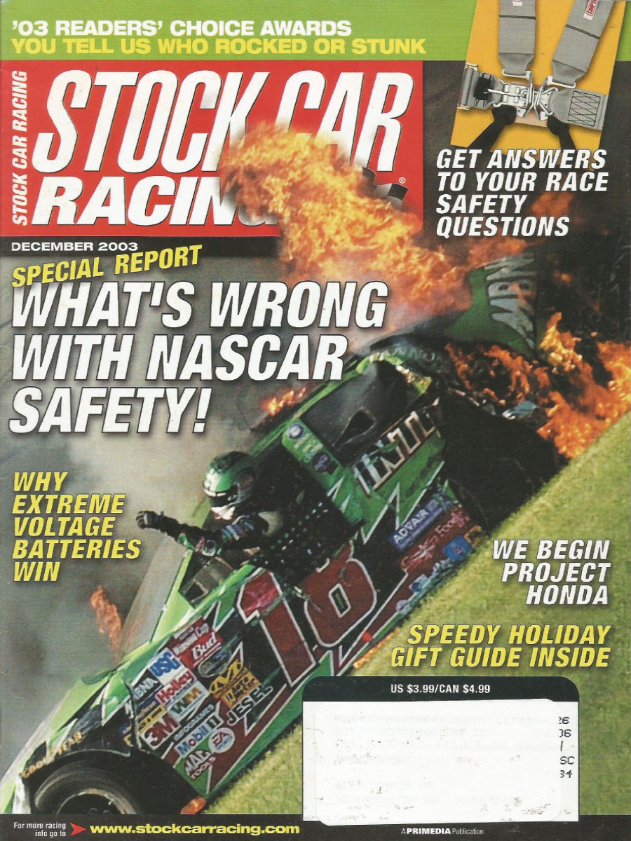 Stock Car Racing December Dec 2003