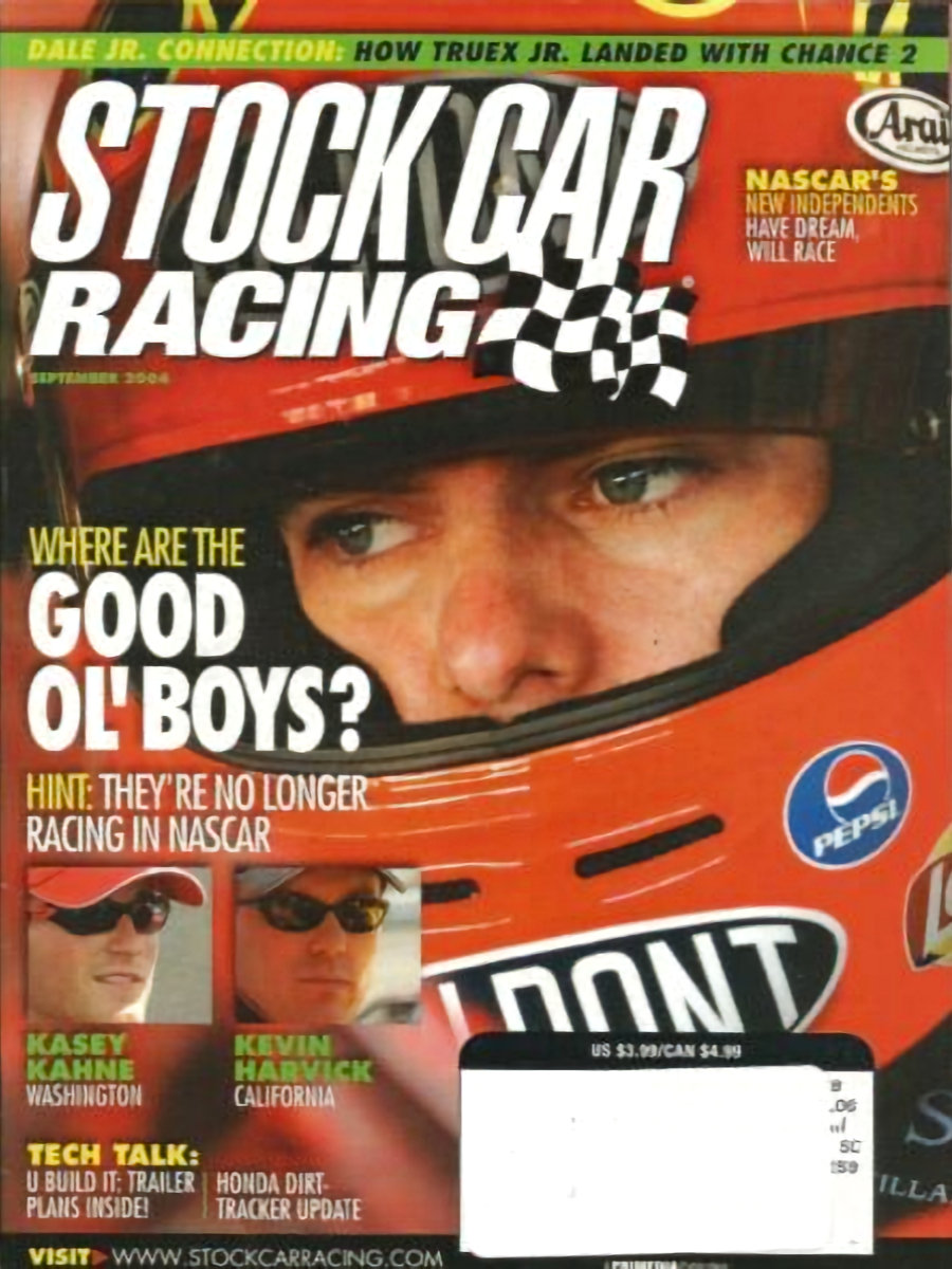 Stock Car Racing September Sept 2004