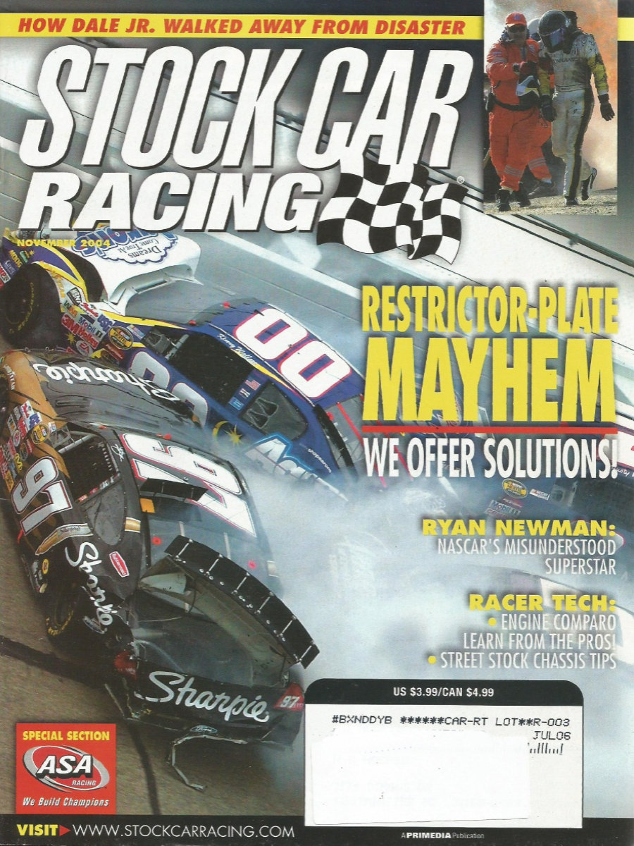 Stock Car Racing November Nov 2004