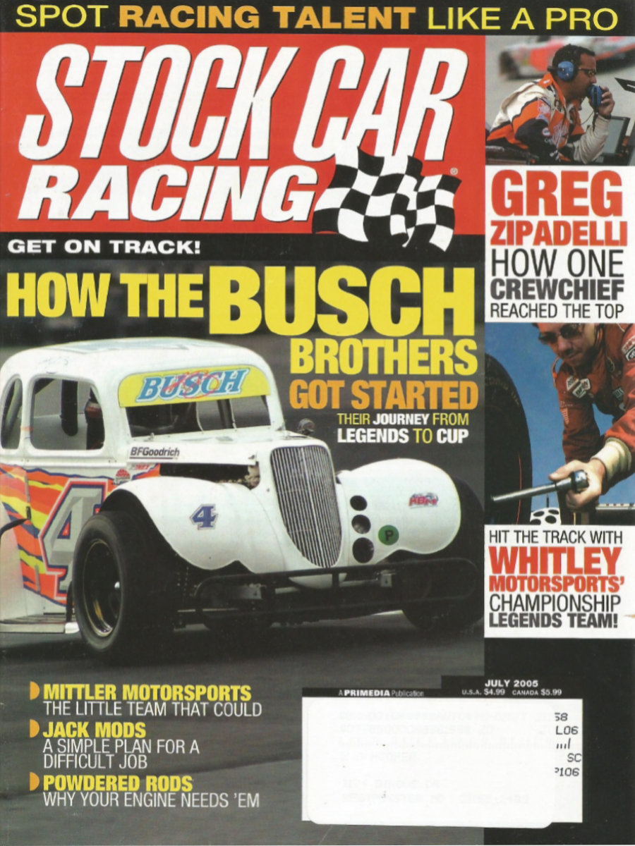 Stock Car Racing July 2005