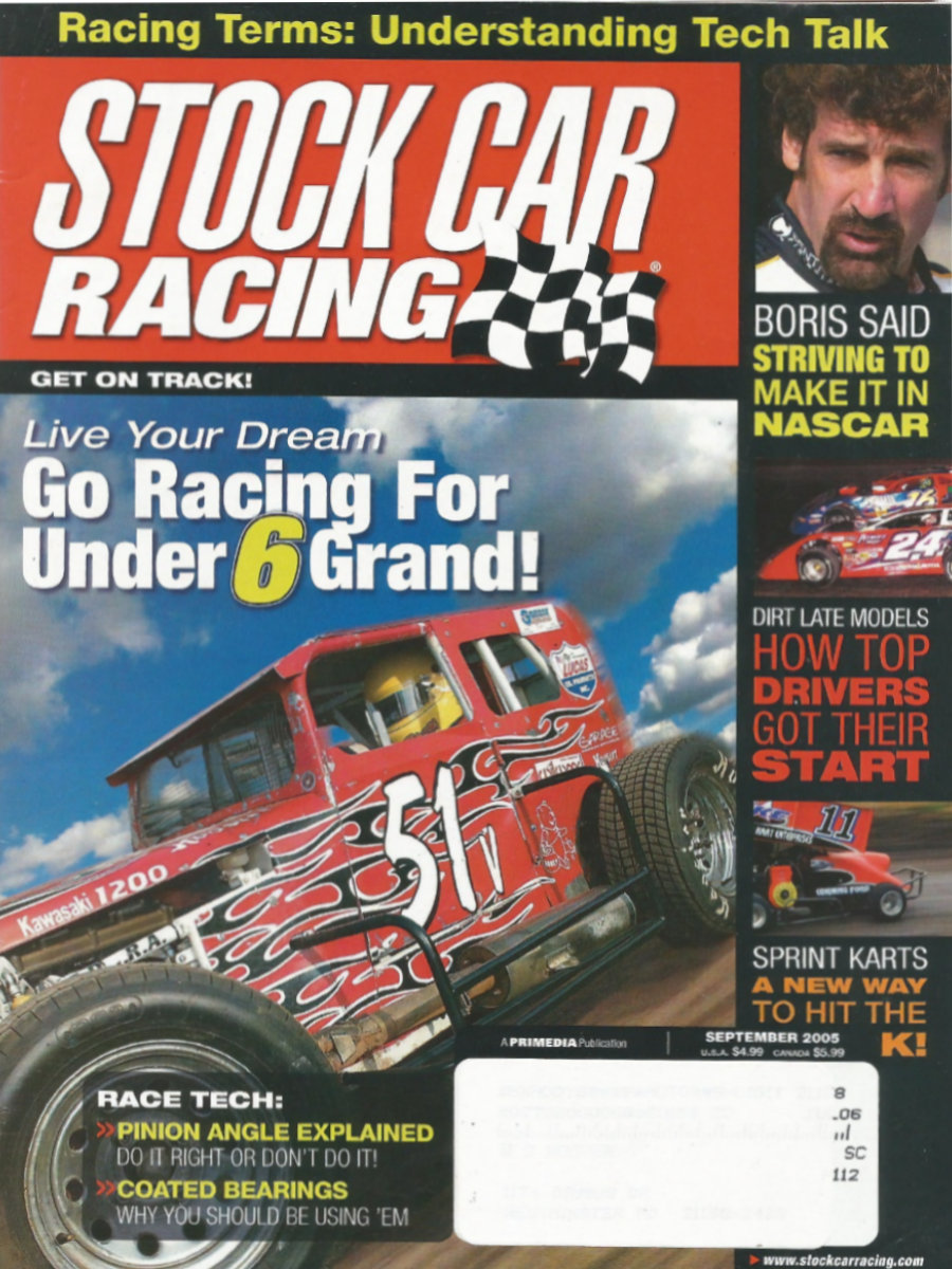 Stock Car Racing September Sept 2005