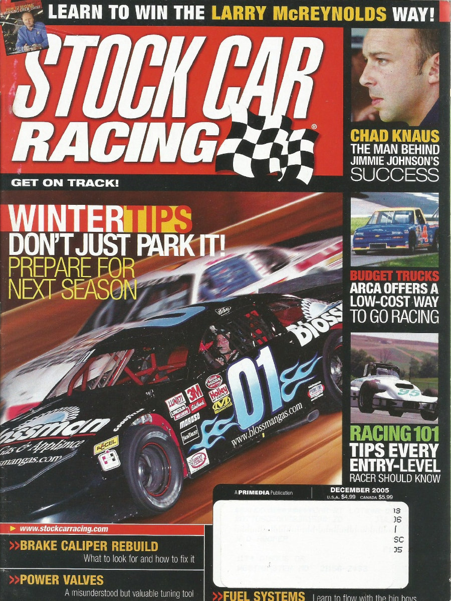 Stock Car Racing December Dec 2005