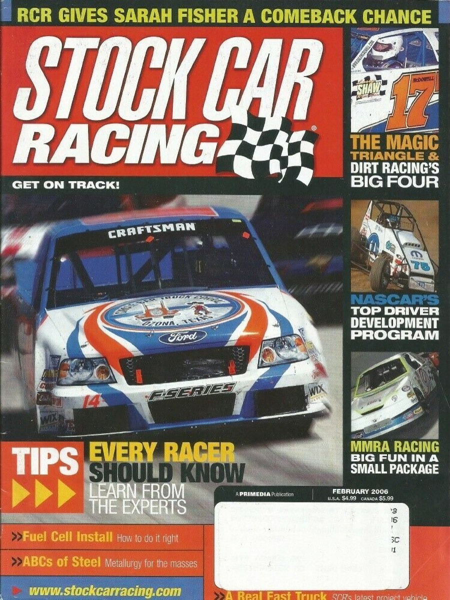 Stock Car Racing February Feb 2006