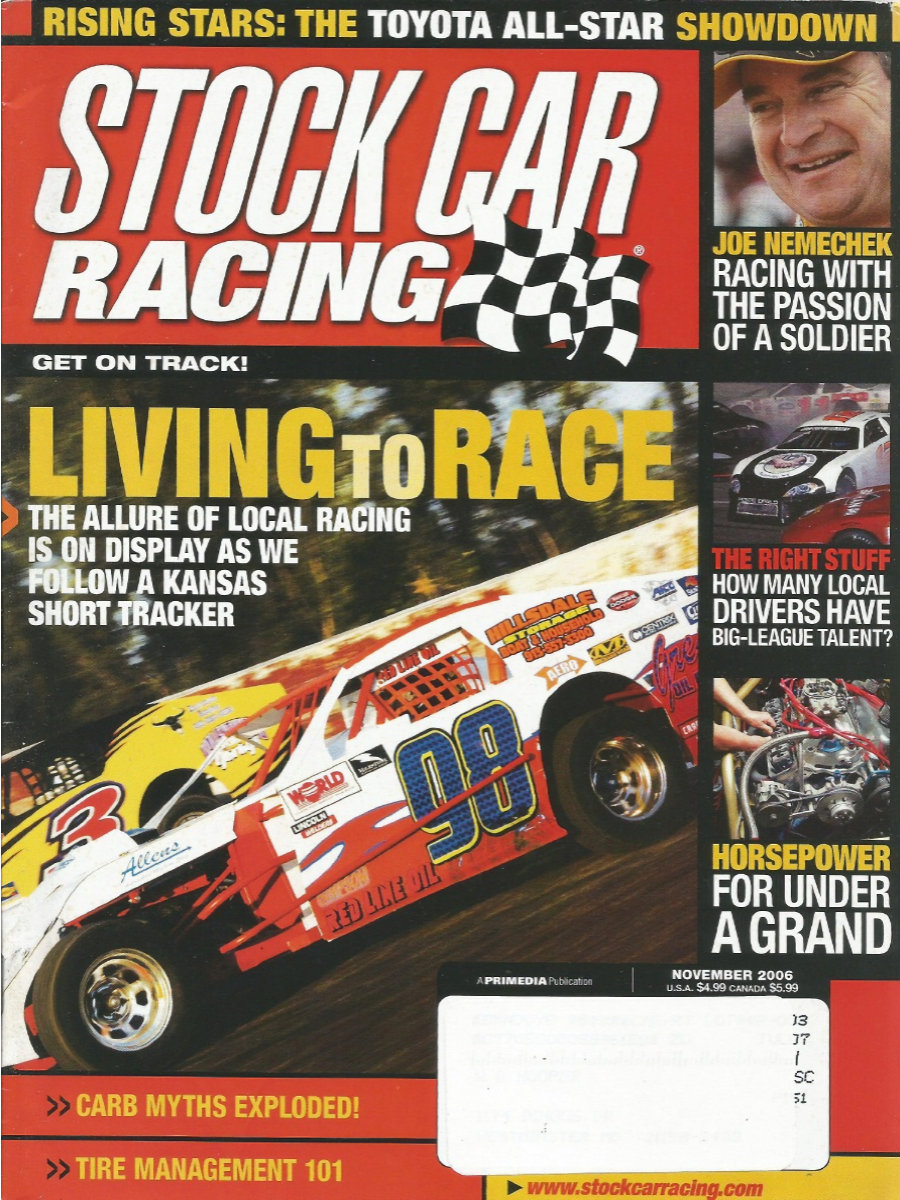 Stock Car Racing November Nov 2006